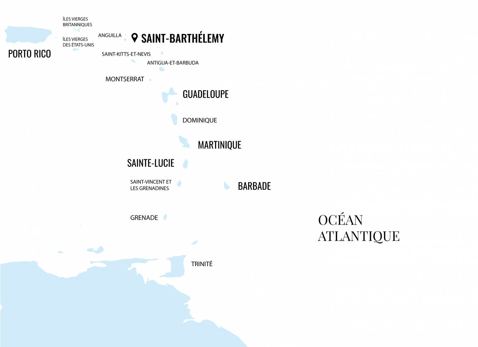 Caraïbes Voyage à SaintBarthélemy
